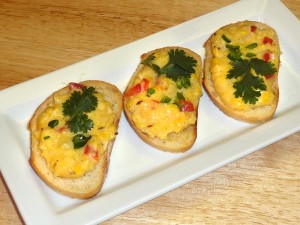 Corn Bruschetta