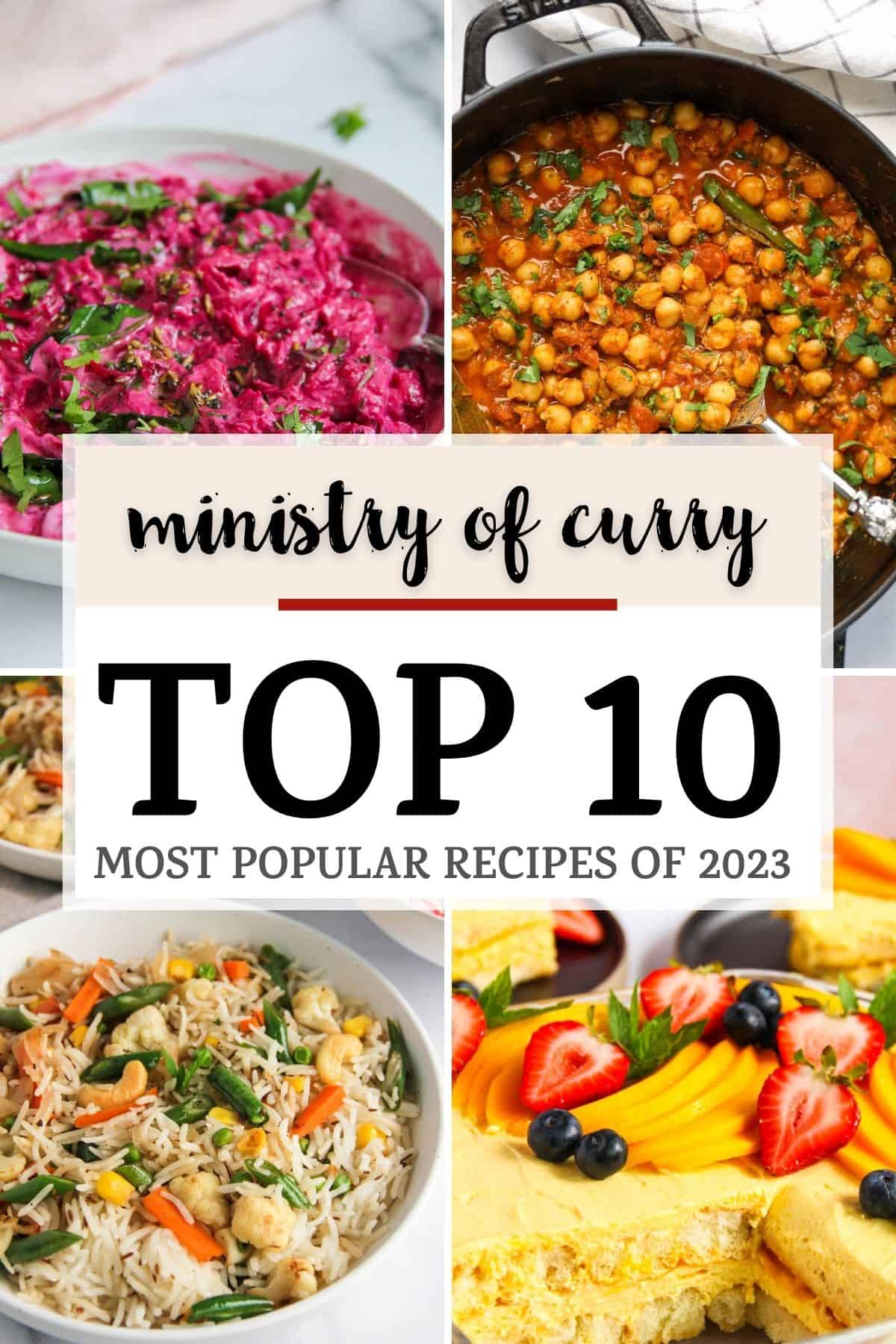 Top 10 recipes of 2023 