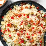 pinterest pin image for Kashmiri Pulav