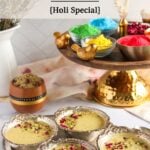 pinterest pin for thandai phirni